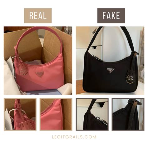 prada nylon bag real vs fake|prada dust bag authentic.